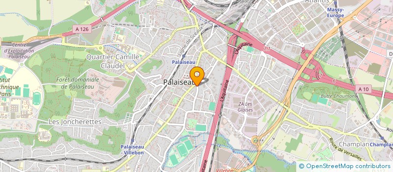 localisation de l'entreprise SISA POLE SANTE PALAISEAU  PALAISEAU