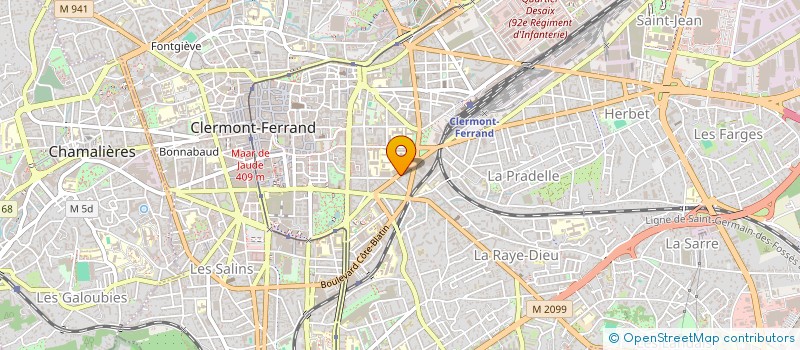 localisation de l'entreprise SISA PPLP LES P'TITS SOINS  CLERMONT-FERRAND