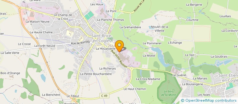 localisation de l'entreprise SISA PROSALICA à VAL-COUESNON