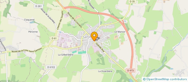 localisation de l'entreprise SISA SARTILLY BAIE BOCAGE  SARTILLY-BAIE-BOCAGE