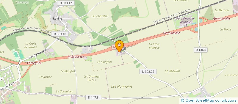 localisation de l'entreprise SISALEX à VERNOUILLET