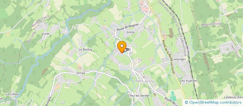 localisation de l'entreprise SISAN SA à REIGNIER-ESERY