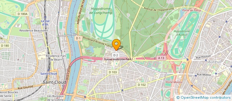 localisation de l'entreprise SISANAVE à BOULOGNE-BILLANCOURT