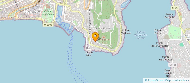 localisation de l'entreprise SISAPHAN à NICE