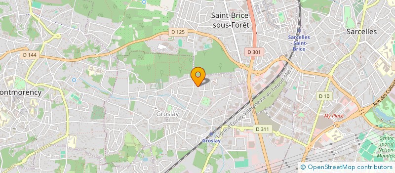 localisation de l'entreprise SISAY  GROSLAY