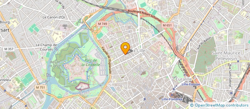 localisation de l'entreprise SISC à LILLE