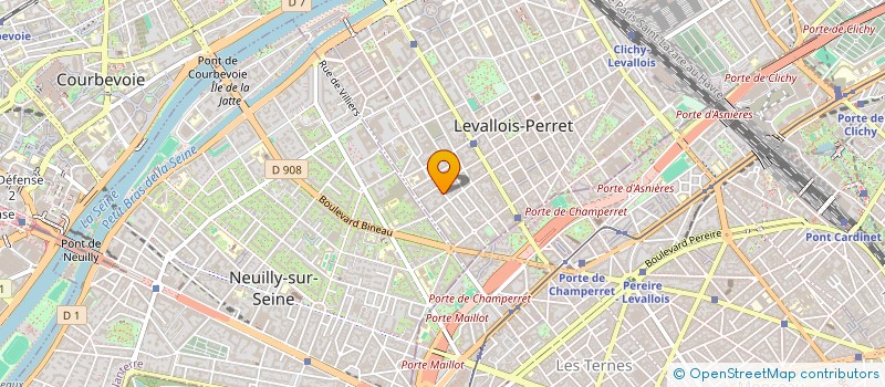 localisation de l'entreprise SISCO à LEVALLOIS-PERRET