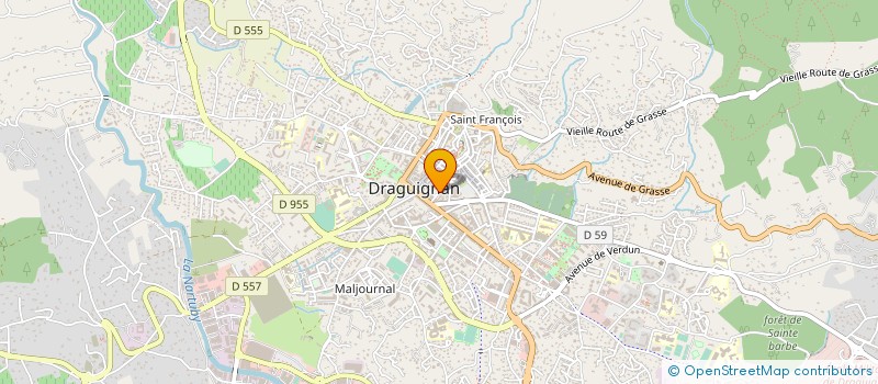 localisation de l'entreprise SISCO  DRAGUIGNAN