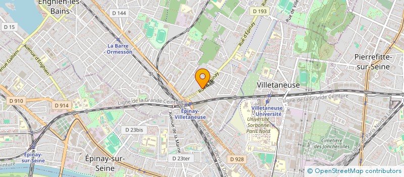 localisation de l'entreprise SISCOM SERVICES à DEUIL-LA-BARRE