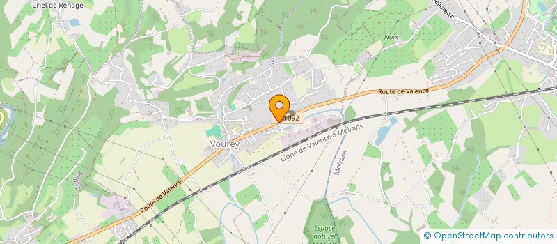localisation de l'entreprise SISE à SAINT-QUENTIN-SUR-ISERE