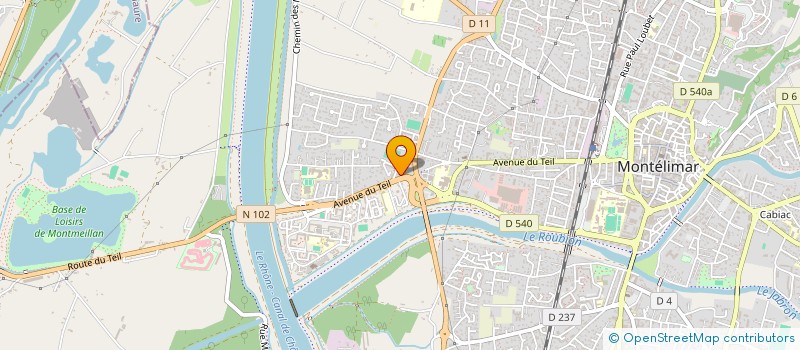 localisation de l'entreprise SISE TRANSPORT  BEAUMONT-LES-VALENCE