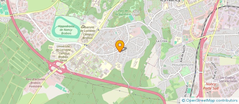 localisation de l'entreprise SISEEM SAS  VANDUVRE-LES-NANCY