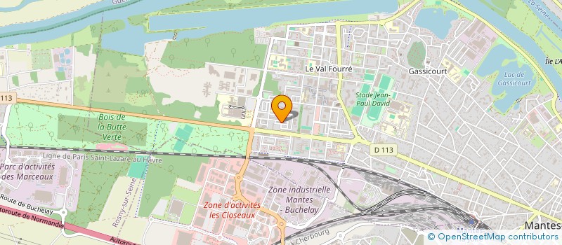 localisation de l'entreprise SISEM à MANTES-LA-JOLIE