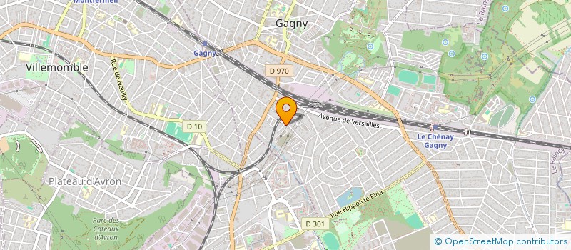 localisation de l'entreprise SISENT à GAGNY