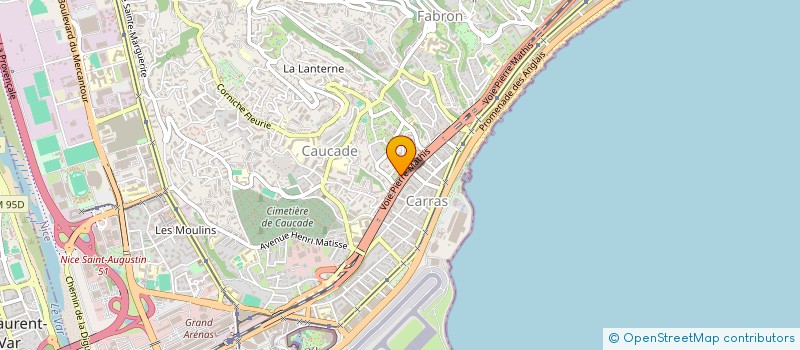 localisation de l'entreprise SISEPAN à NICE