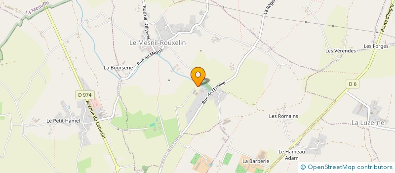 localisation de l'entreprise SISFI  LE MESNIL-ROUXELIN