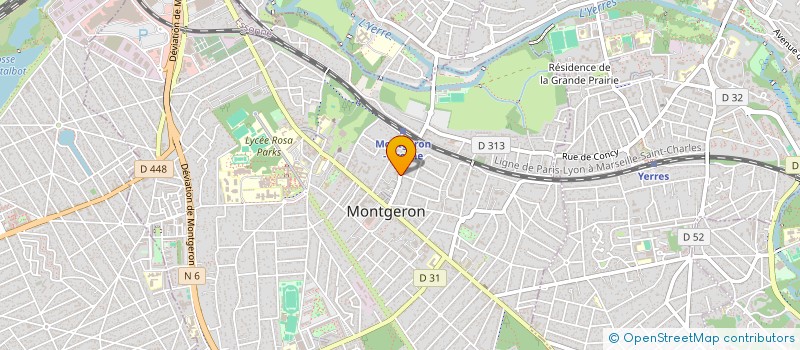 localisation de l'entreprise SISGA GROUPE SECURITE MALVEILLANCE à MONTGERON