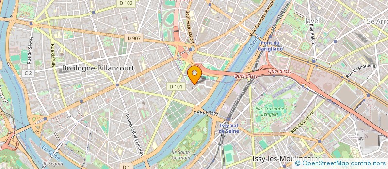 localisation de l'entreprise SISI à BOULOGNE-BILLANCOURT