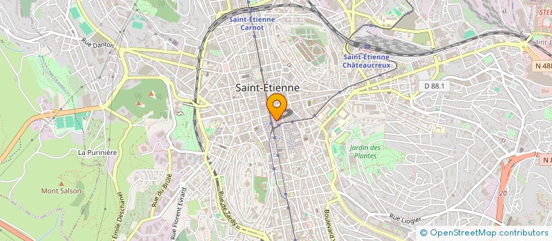 localisation de l'entreprise SISI ONGLES  SAINT-ETIENNE