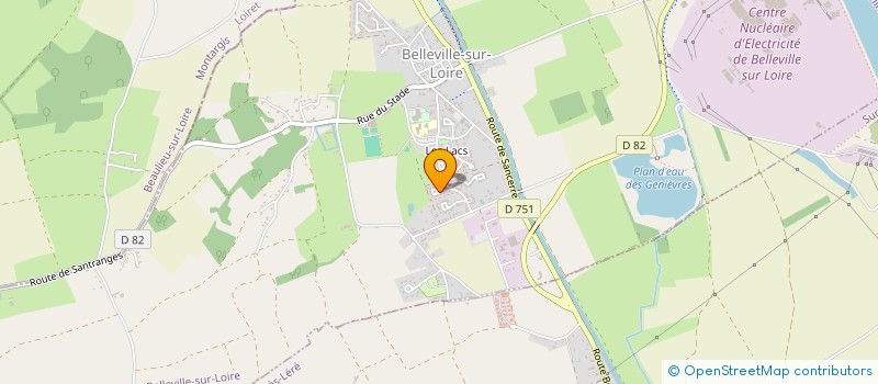 localisation de l'entreprise SISICLEAN  BELLEVILLE-SUR-LOIRE