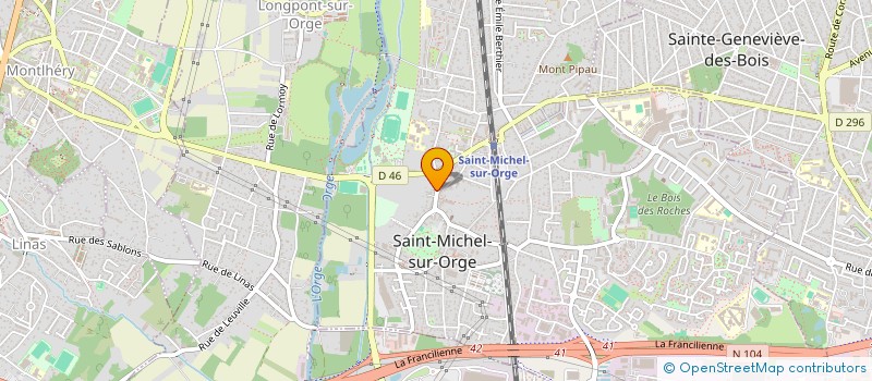 localisation de l'entreprise SISINOURPIZZA 91 à SAINT-MICHEL-SUR-ORGE