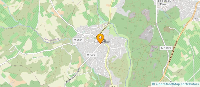 localisation de l'entreprise SISKI à SUSSARGUES