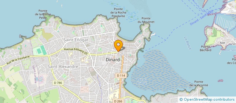 localisation de l'entreprise SISKO  DINARD