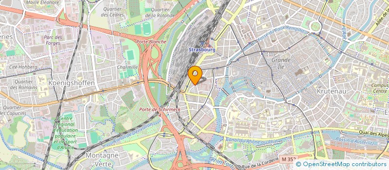 localisation de l'entreprise SISKO  STRASBOURG