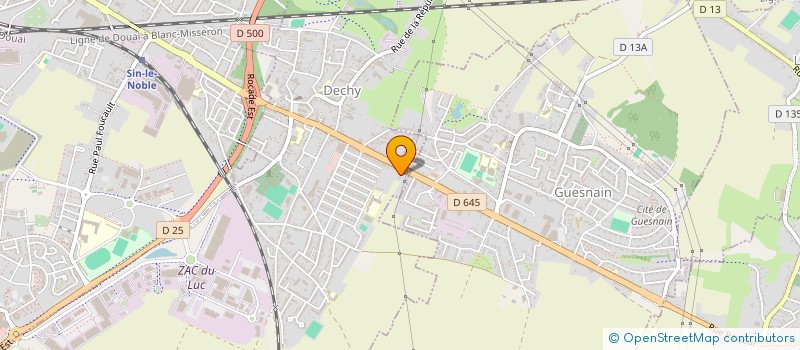 localisation de l'entreprise SISKO DISTRIBUTION  DECHY