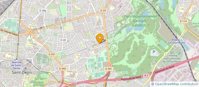 localisation de l'entreprise SISKO TRANS  PIERREFITTE-SUR-SEINE