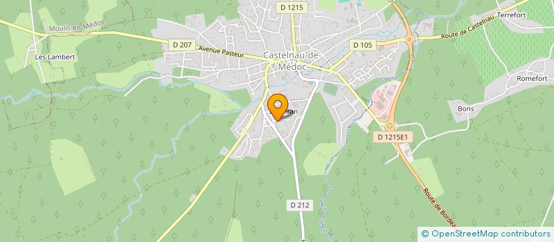 localisation de l'entreprise SISL  CASTELNAU-DE-MEDOC