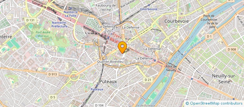 localisation de l'entreprise SISL GLOBAL  PUTEAUX