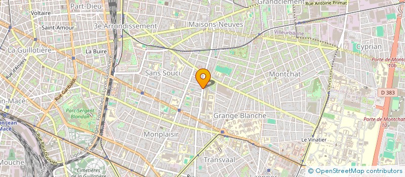 localisation de l'entreprise SISLAY  LYON