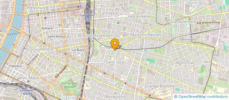 localisation de l'entreprise SISLEY PARK  LYON