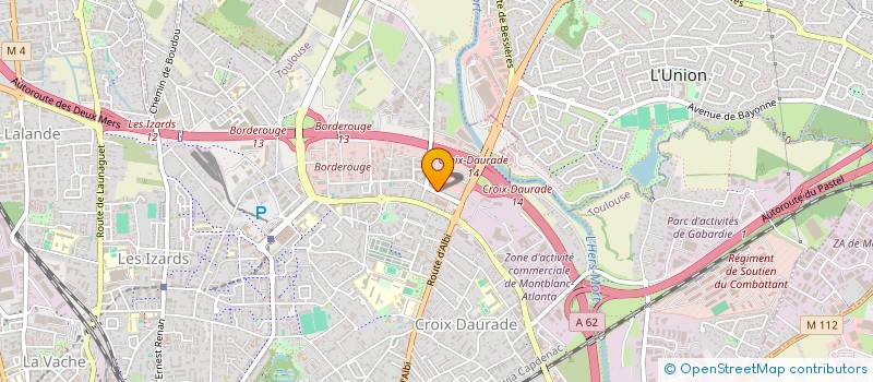 localisation de l'entreprise SISMA à TOULOUSE