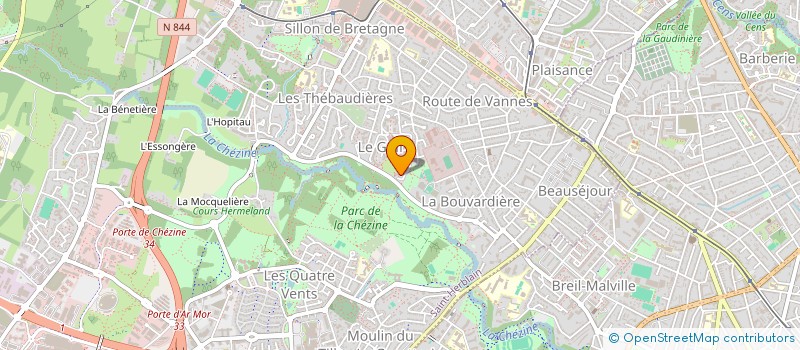 localisation de l'entreprise SISME  SAINT-HERBLAIN