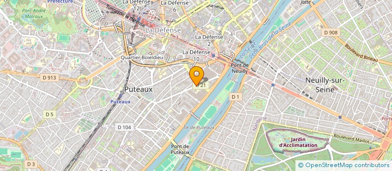 localisation de l'entreprise SISMICO à PUTEAUX