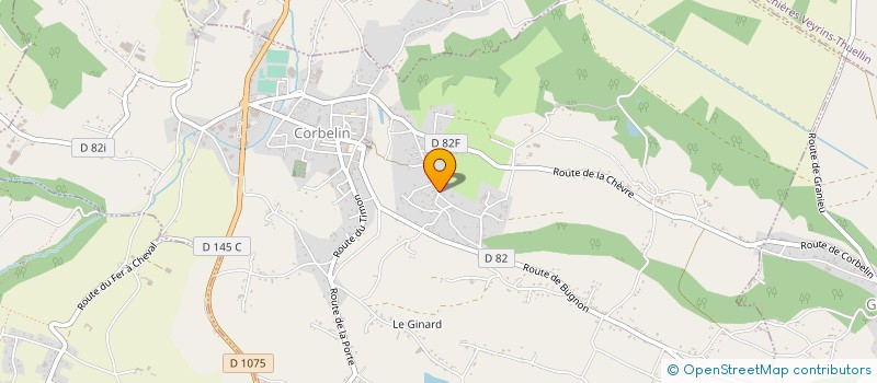 localisation de l'entreprise SISMIK GRAVURE  CORBELIN