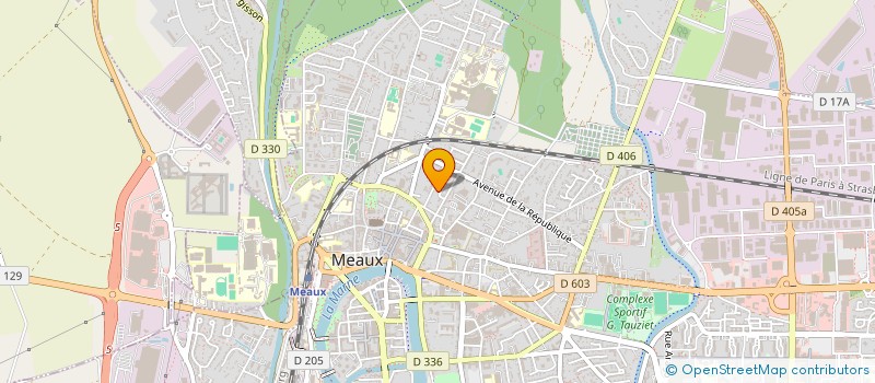 localisation de l'entreprise SISOM à MEAUX