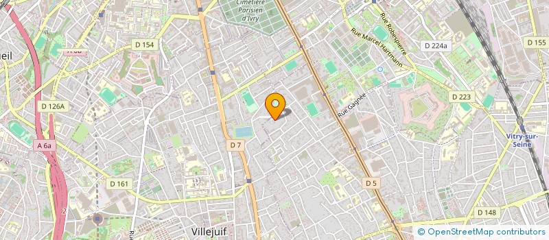 localisation de l'entreprise SISOU à VITRY-SUR-SEINE