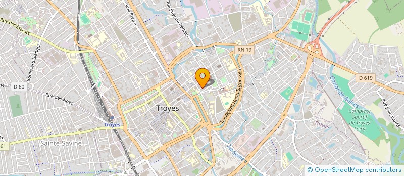 localisation de l'entreprise SISPA  TROYES