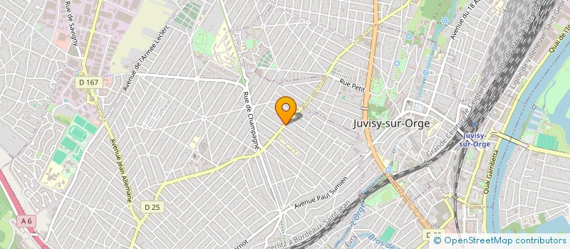 localisation de l'entreprise SISREP à SAVIGNY-SUR-ORGE