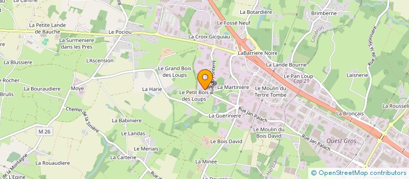 localisation de l'entreprise SISSEL FRANCE à COUERON