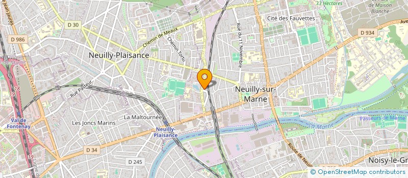 localisation de l'entreprise SISSI 3SD - SERVICE SANTE SENIOR DEPISTAGE à NEUILLY-SUR-MARNE