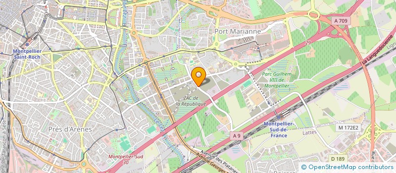 localisation de l'entreprise SISSI SPOON à MONTPELLIER
