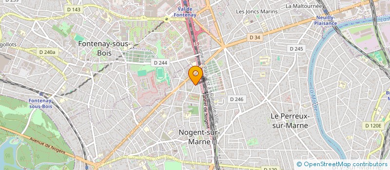 localisation de l'entreprise SISSIO  NOGENT-SUR-MARNE