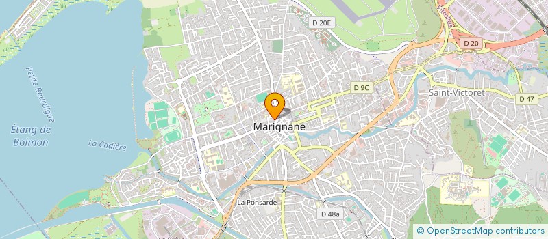 localisation de l'entreprise SISSOU à MARIGNANE