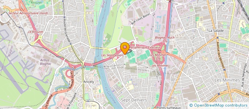 localisation de l'entreprise SISSOU à TOULOUSE
