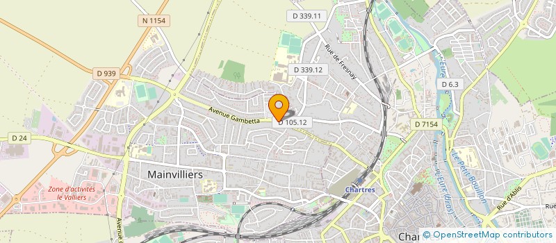 localisation de l'entreprise SISTA à MAINVILLIERS