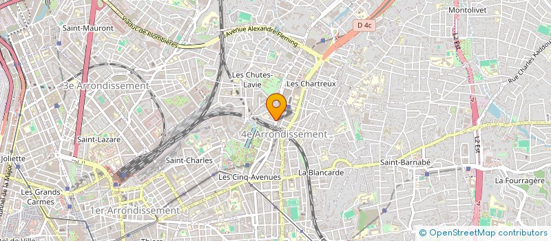 localisation de l'entreprise SISTA à MARSEILLE